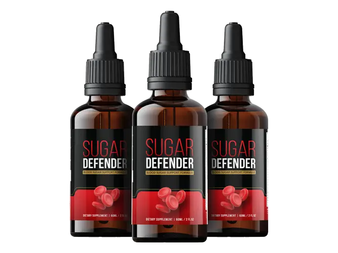 Sugar Defender 3 bottle popular package